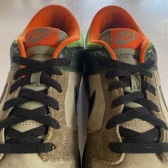 NIKE Men’s DunkLow CL Green Adventure Park Sneakers 304714-301 Size11 US - Picture 3 of 11